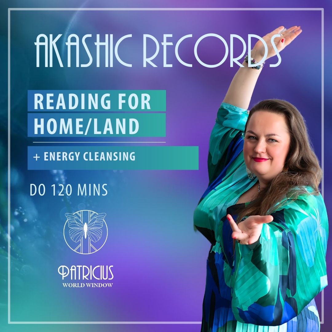 Akashic Records reading for your home/land + energy cleansing