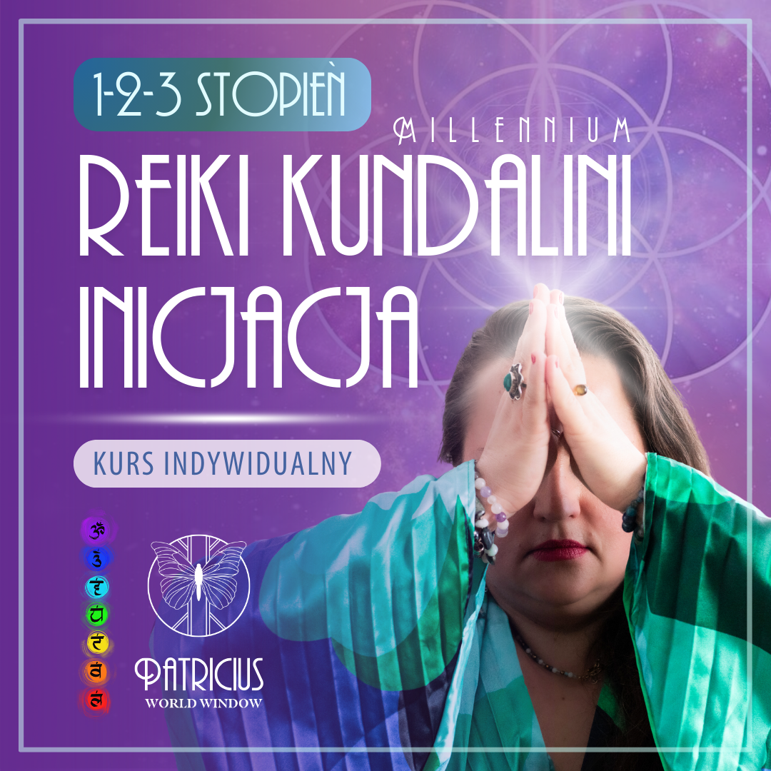 1-2-3 Stopień Reiki Kundalini Millennium Inicjacja